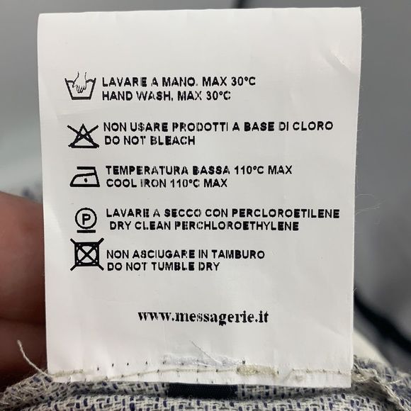 Messagerie Patrizio Piscaglia Tweed Shorts Sz 40 - Picture 8 of 9